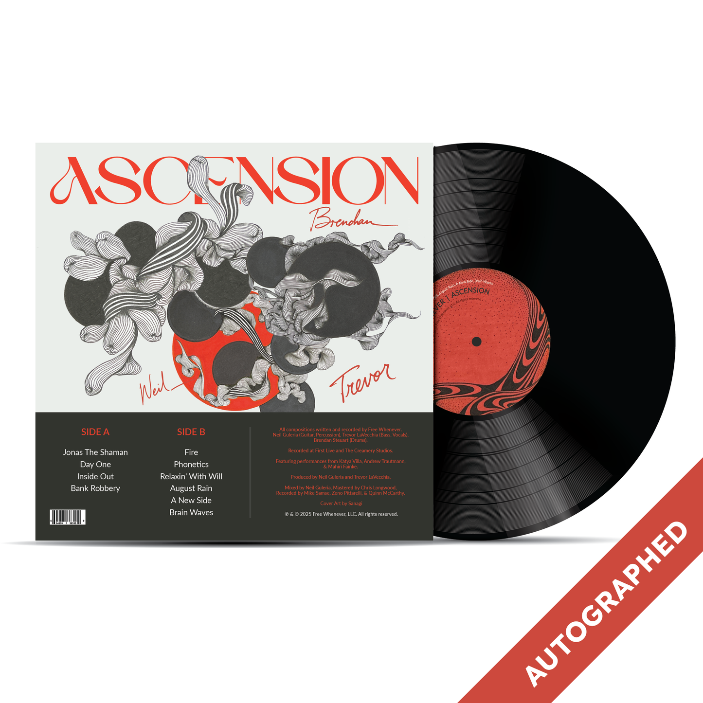 "Ascension" LP Vinyl (Autographed)
