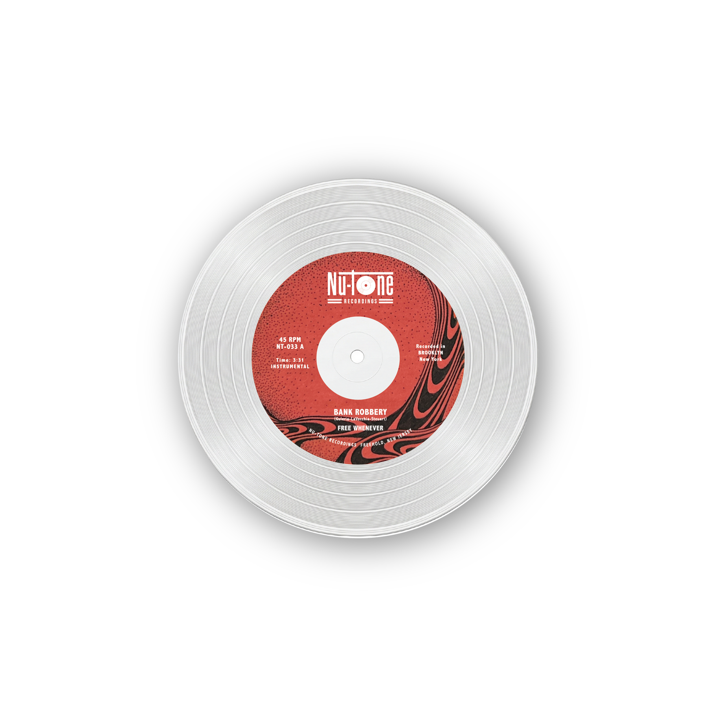 Bank Robbery / Day One – Limited Clear 7” Vinyl