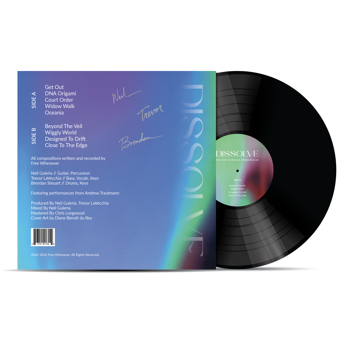 Dissolve | Autographed Vinyl LP (Preorder)